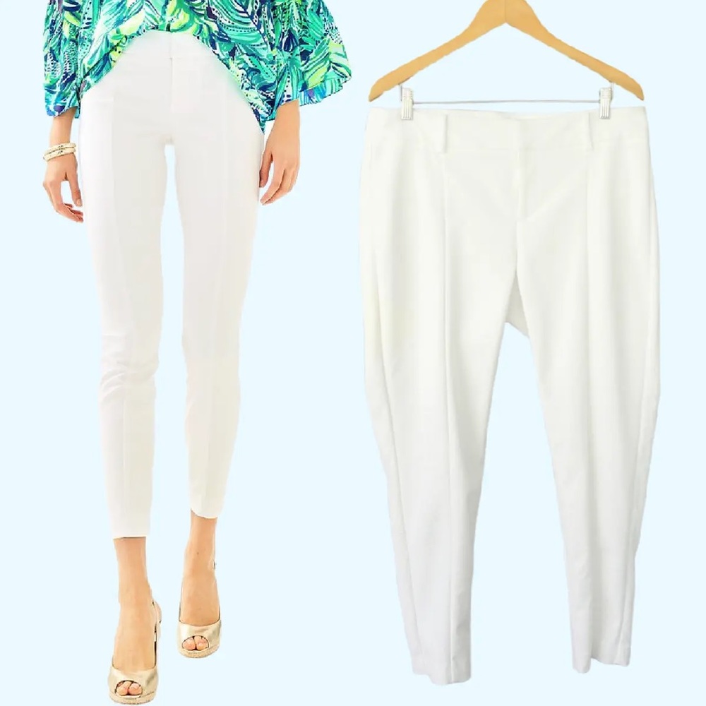 NWT White Lilly Pulitzer pants